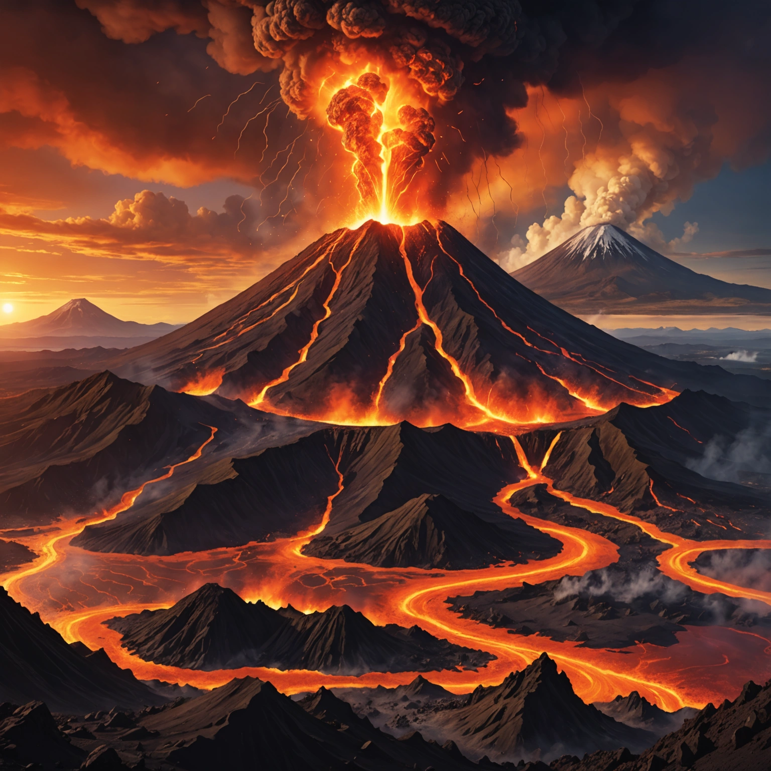 Вулкан: Активное извержение и его влияние на нашу планету