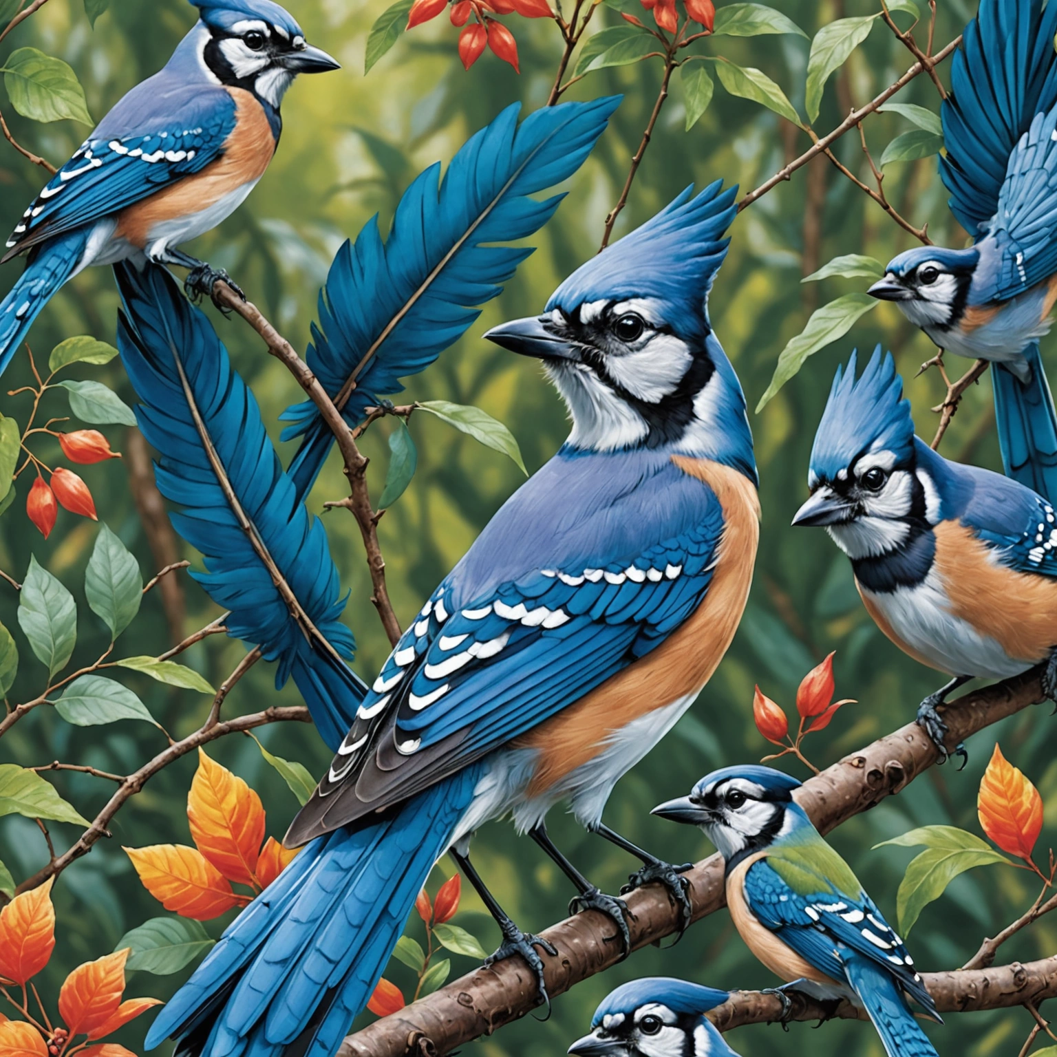 Птицы и тайны их окраски: как структурный пигмент раскрывает удивительный мир природы