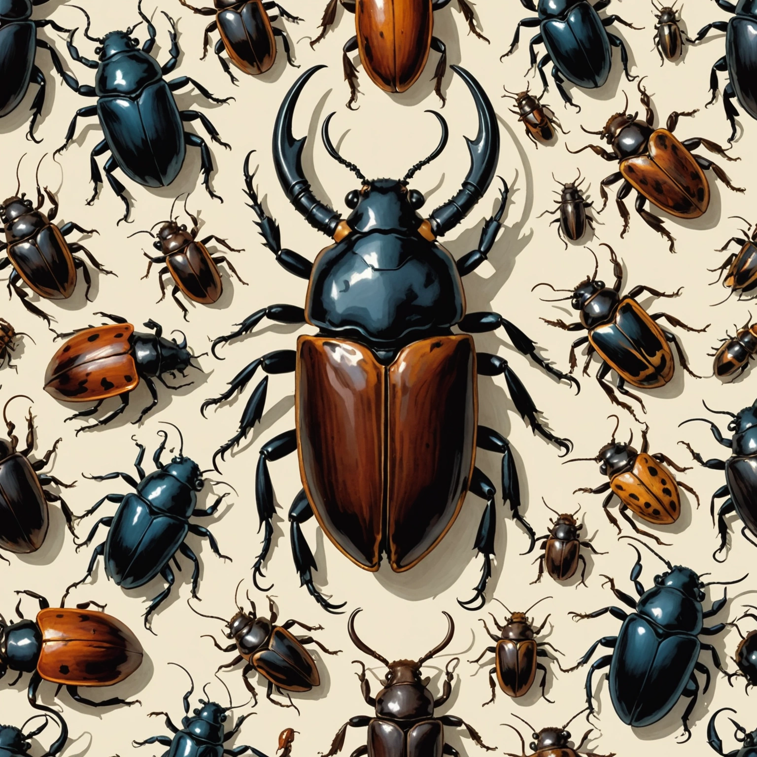 Жуки: удивительный мир и неочевидные турнирные баталии самцов