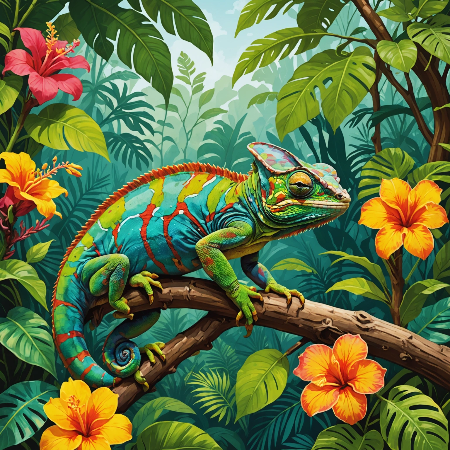 Хамелеоны: удивительный мир меняющейся кожи и настроения