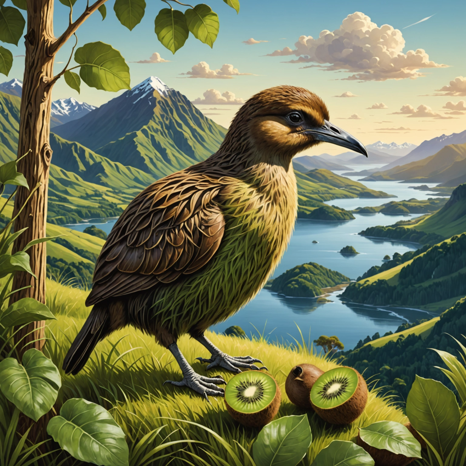 Погружение в мир птиц: почему птица киви завораживает и вдохновляет