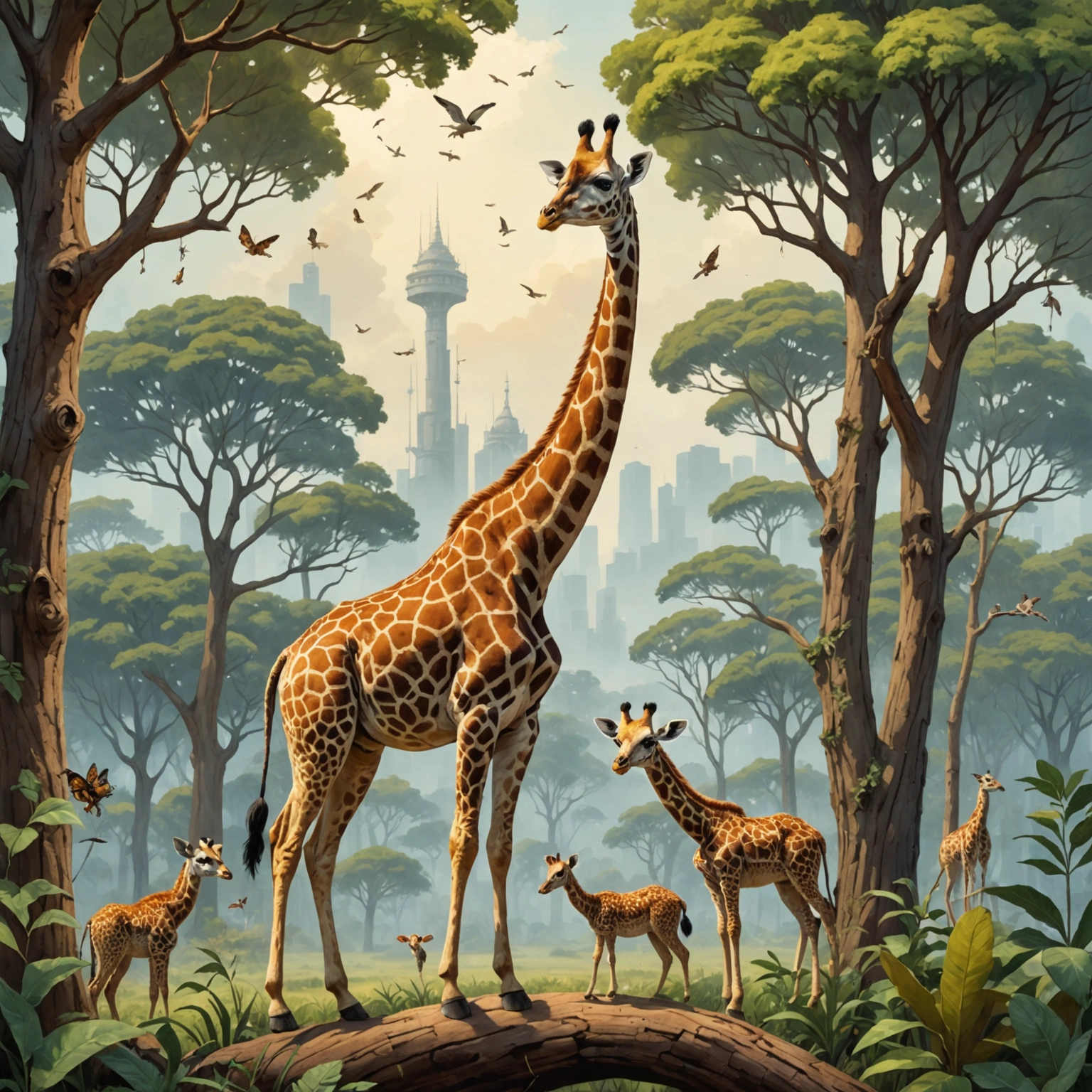 Удивительный мир животных: от загадочного скелета жирафа до удивительных особенностей поссума и опоссума