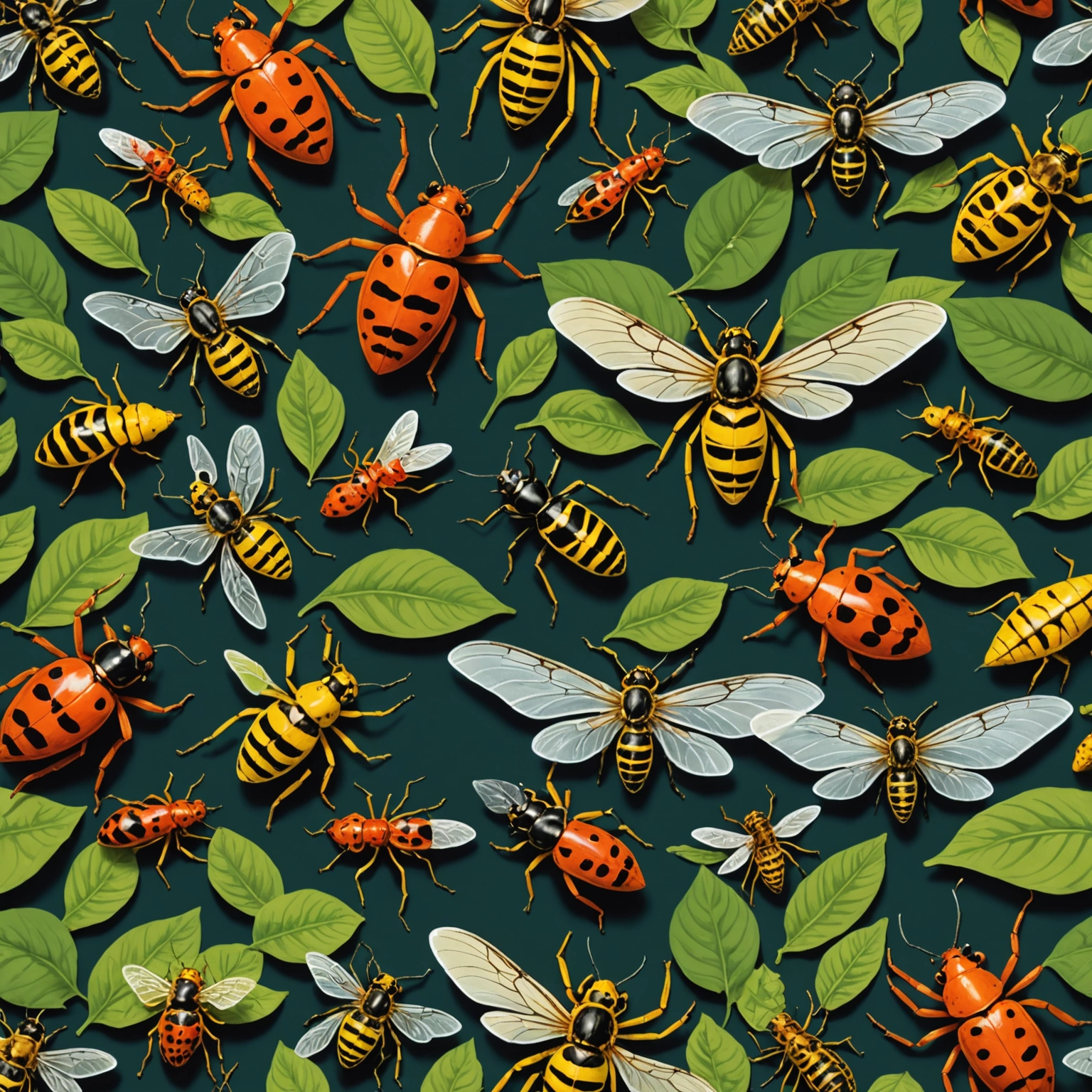 Захватывающий мир насекомых: от банановых пауков до видов мотыльков