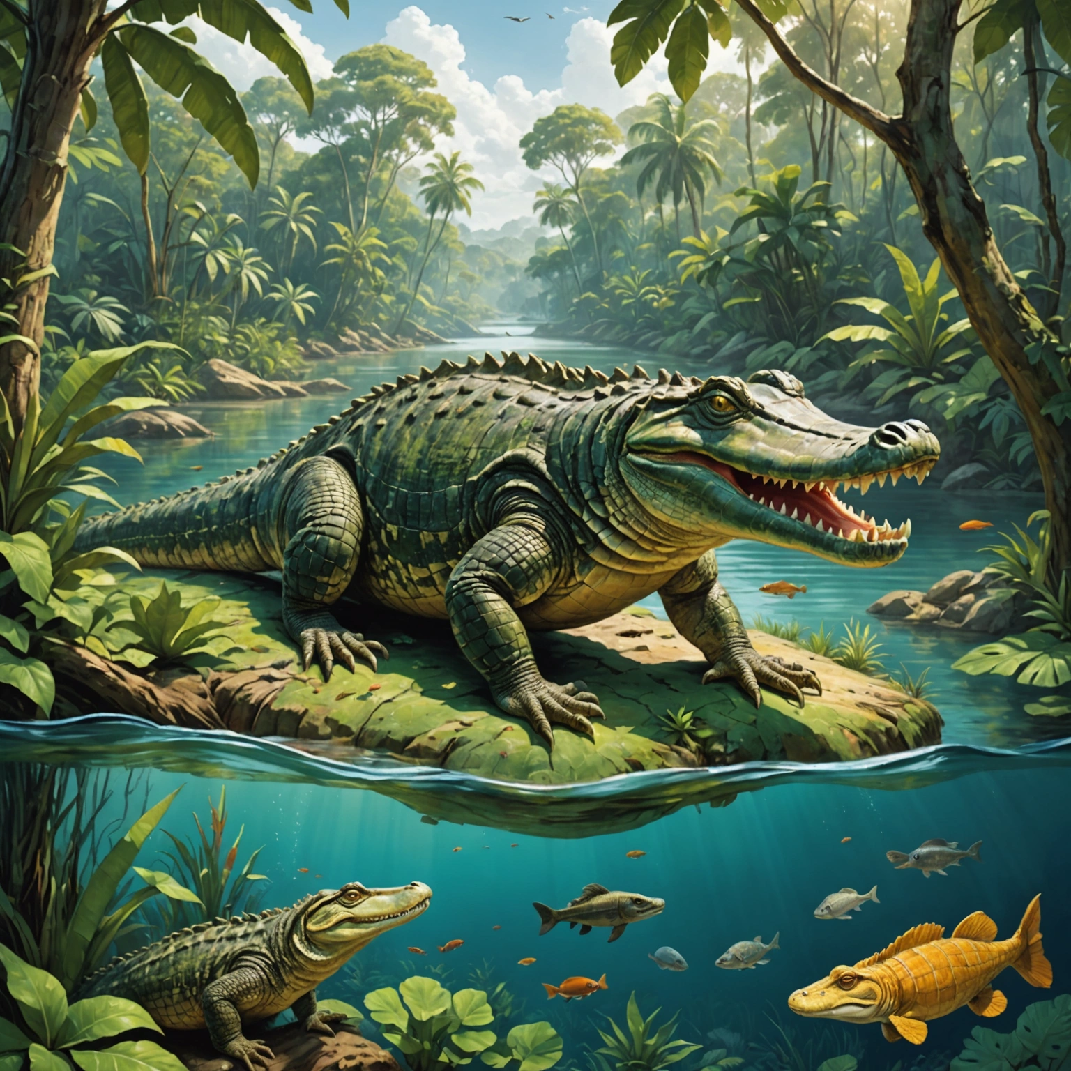 Удивительный мир животных: от самого большого крокодила в мире до самой большой крысы