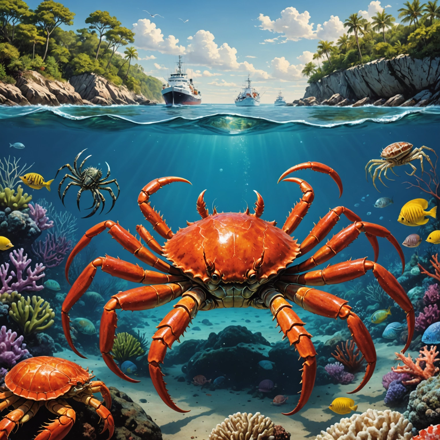 Самые большие ракообразные: Топ крупнейших ракообразных, которые удивят вас своими масштабами
