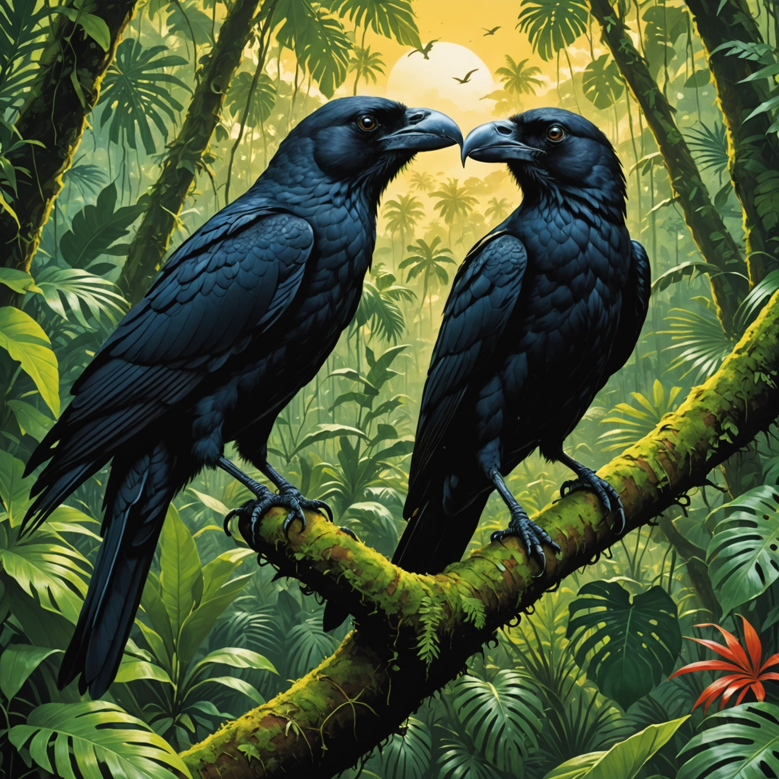 Самые красивые вороны: открывая тайны Райской вороны