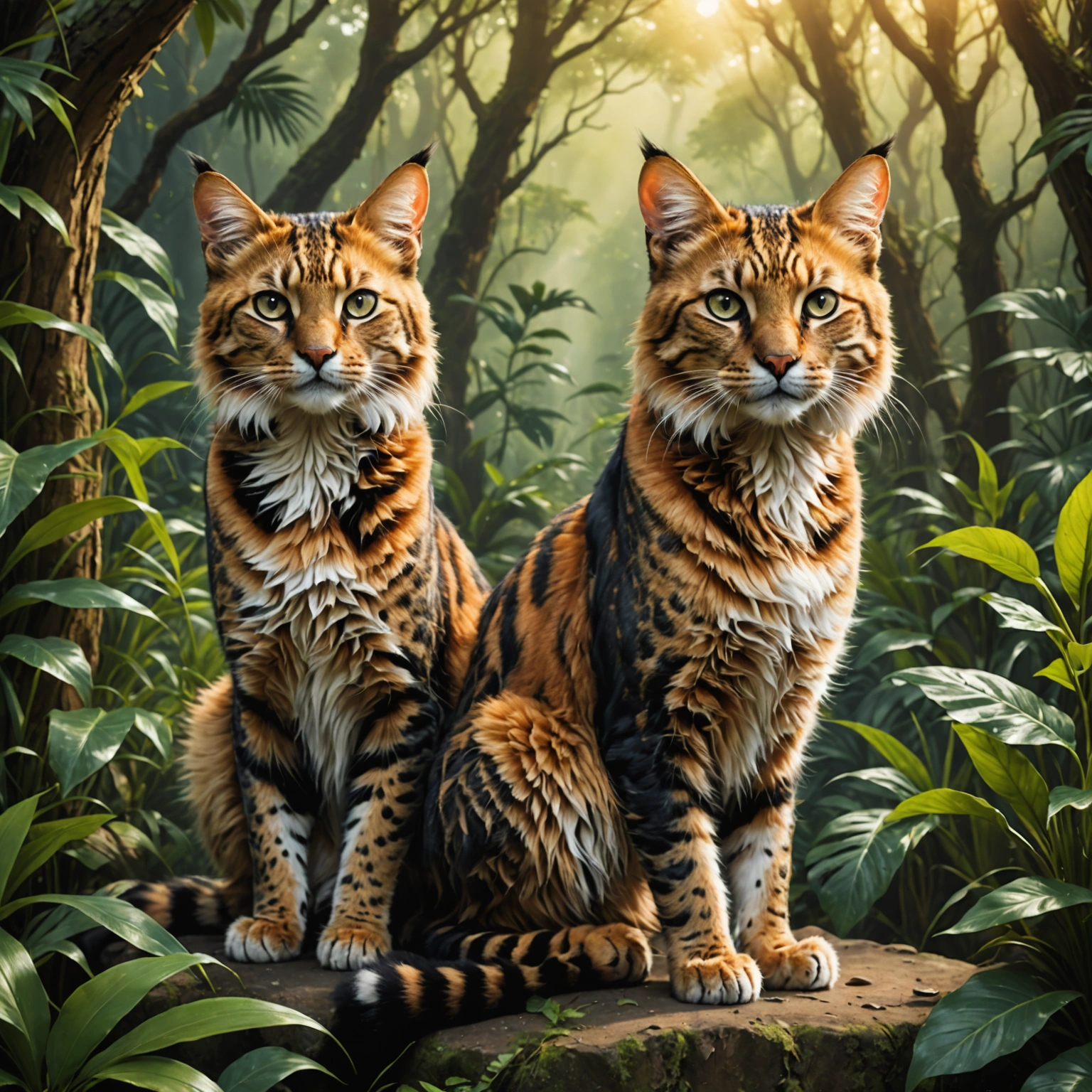 Самые редкие кошки: Ашера и Саванна — удивительный мир экзотики и уникальности