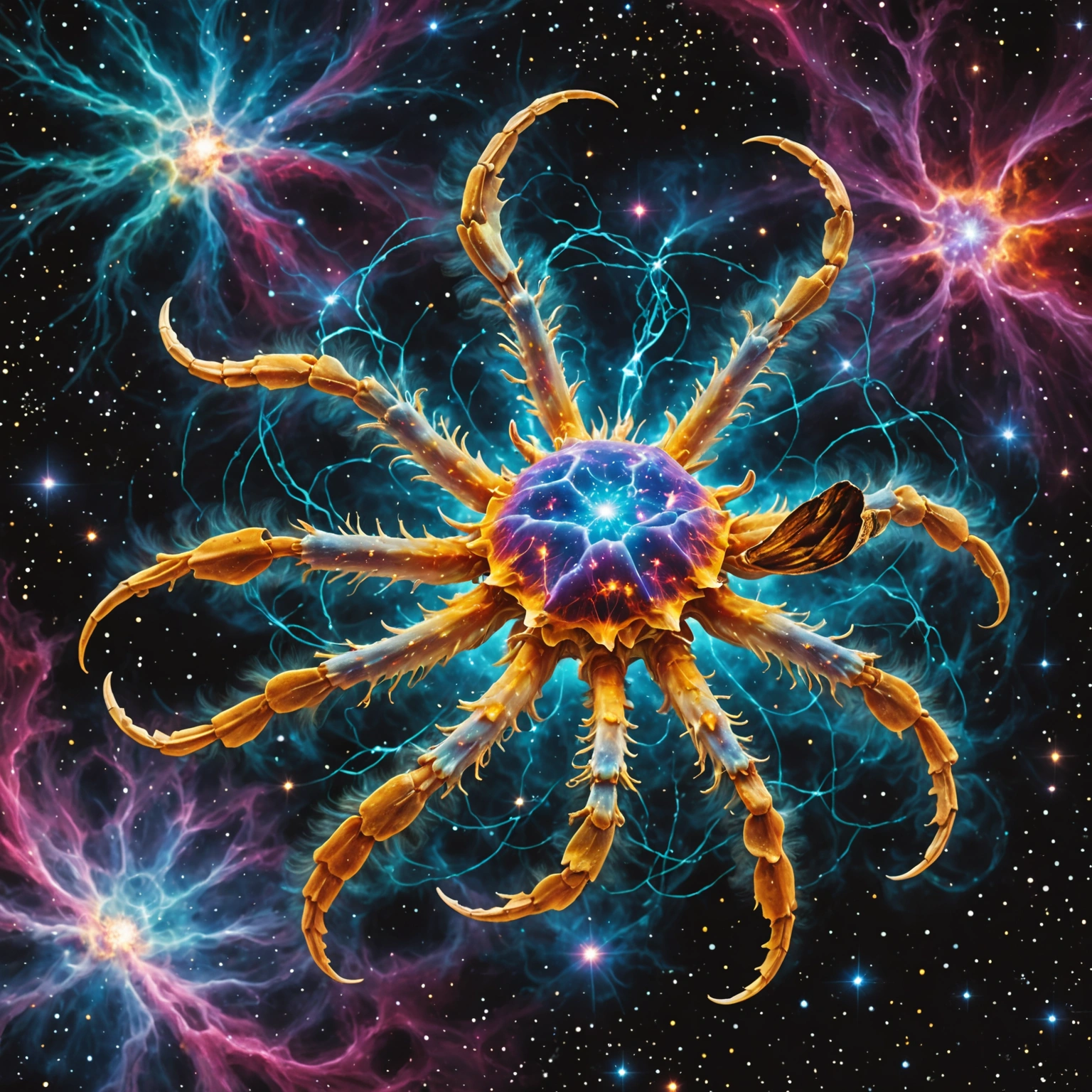 Самые красивые сверхновые: завораживающие тайны Крабовидной туманности