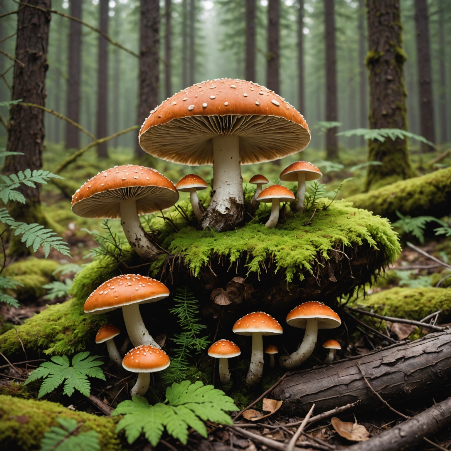 Погружение в мир самых редких грибов России: загадка Гериций коралловидный и другие природные сокровища