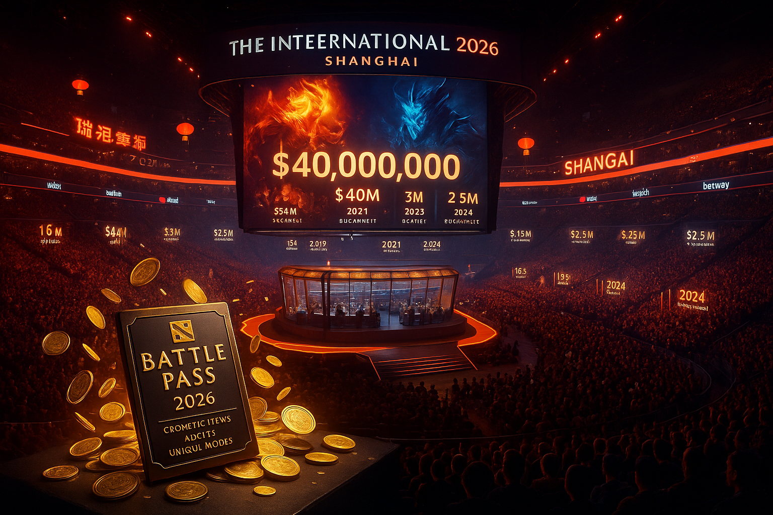 С чего начать увлечение - призовой фонд international 2026