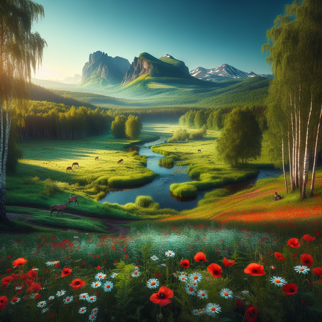 Природа в России: Великолепие и Разнообразие