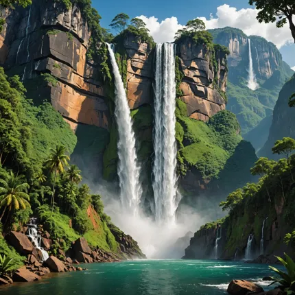 Водопад: Природное Чудо, Которое Гипнотизирует и Вдохновляет