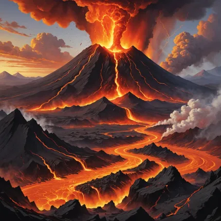 Вулкан: Погружение в Мир Активных Извержений