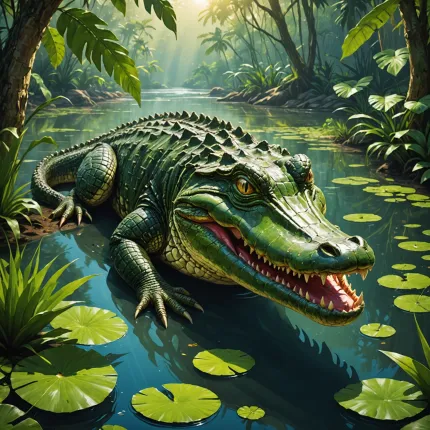 Крокодилы: удивительные создания с уникальной глазной смазкой