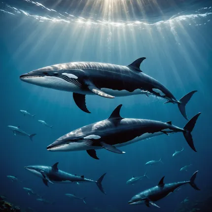 МинкеКиты: Акробаты Воды и Тайны Морского Мира