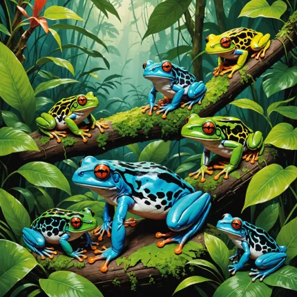 Самые ядовитые лягушки: Древолазы и жерлянки — тайны природы, которые вас удивят