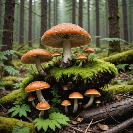 Погружение в мир самых редких грибов России: загадка Гериций коралловидный и другие природные сокровища