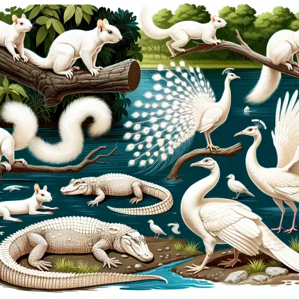 Животные-альбиносы: Уникальные создания природы